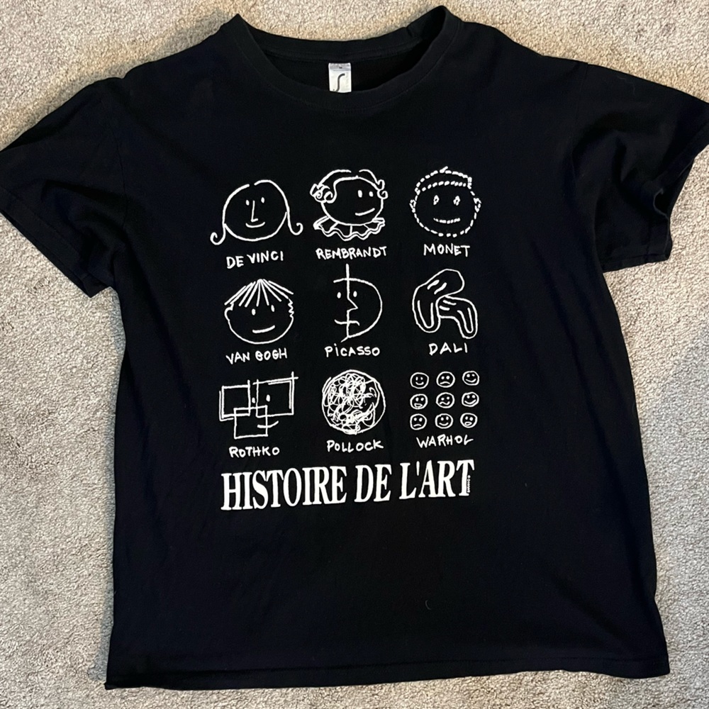 History of Art T shirt
